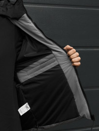 Kurtka zimowa Staff me logo black & gray