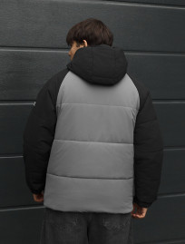 Kurtka zimowa Staff me logo black & gray