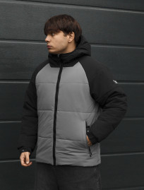 Kurtka zimowa Staff me logo black & gray
