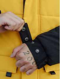 Kurtka zimowa Staff yux black & yellow