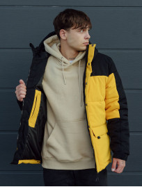 Kurtka zimowa Staff yux black & yellow