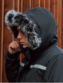 Zimowa parka Staff se black