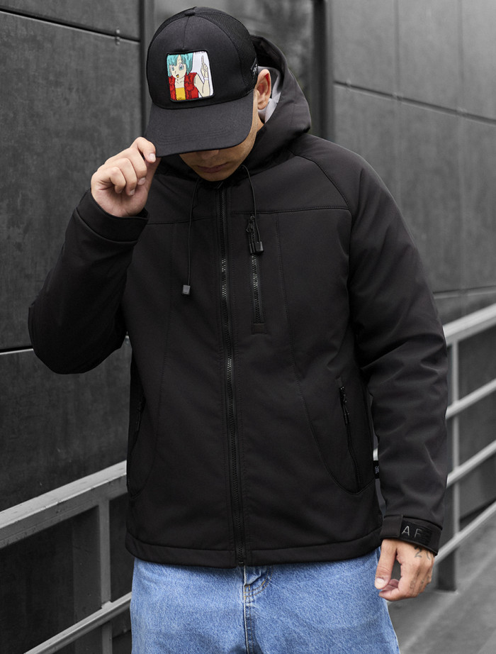 Kurtka Staff di light brown & black