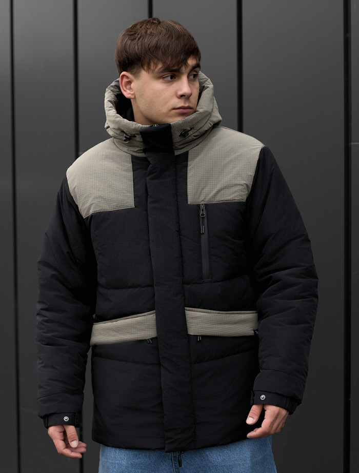 Kurtka zimowa Staff nex black & gray