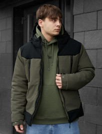 Kurtka zimowa Staff she khaki & black