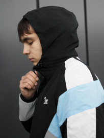 Wiatrówka Staff nix black & light logo