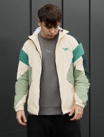 Wiatrówka Staff nix milk & green logo