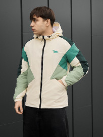 Wiatrówka Staff nix milk & green logo