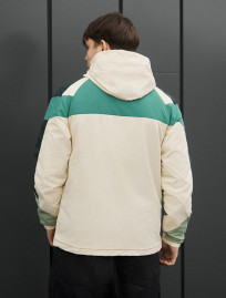 Wiatrówka Staff nix milk & green logo