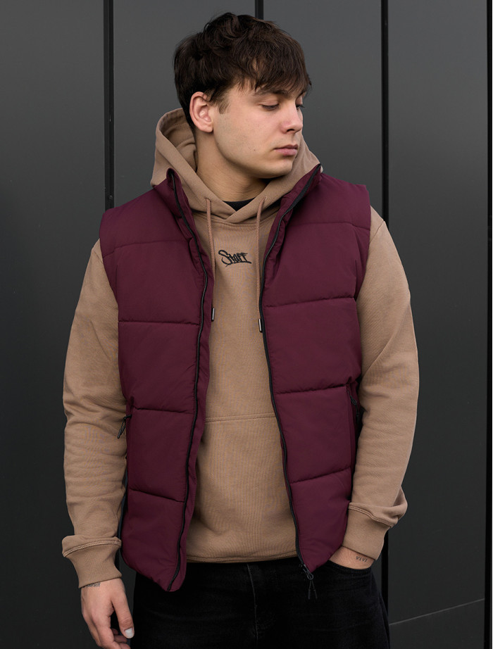 Kamizelka Staff zokl bordo