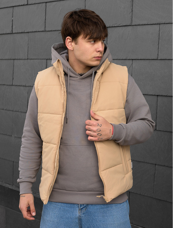 Kamizelka Staff zokl beige