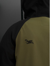 Kurtka soft shell Staff kade olive & black