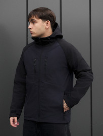 Kurtka soft shell Staff kade navy & black