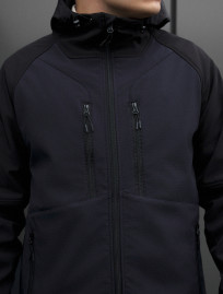 Kurtka soft shell Staff kade navy & black