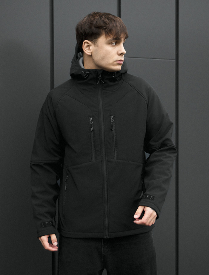 Kurtka soft shell Staff kade black