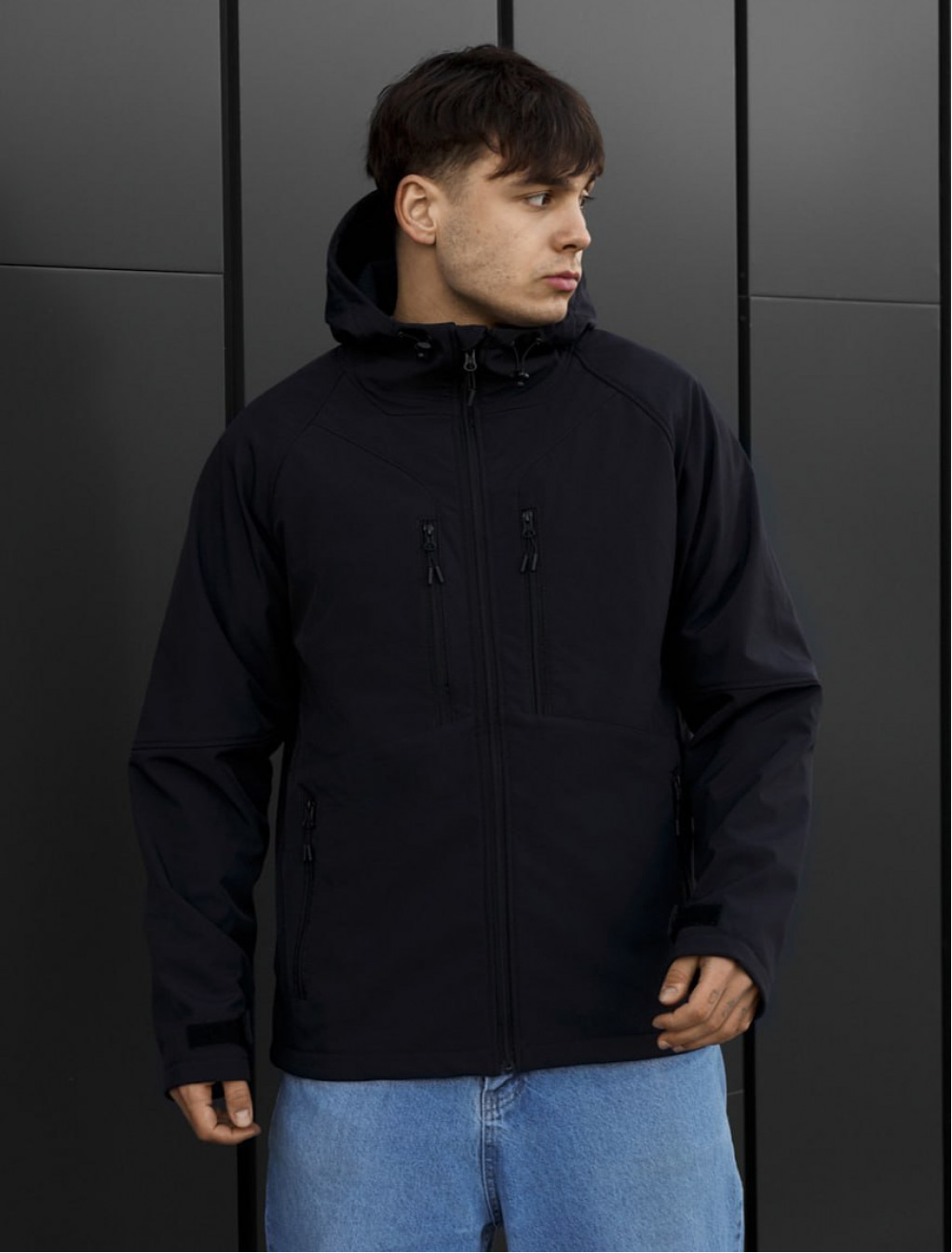 Kurtka soft shell Staff kade navy