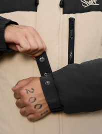 Kurtka zimowa Staff ruxo milk & dark gray
