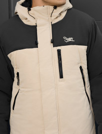 Kurtka zimowa Staff ruxo milk & dark gray