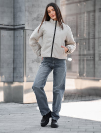 Kurtka Staff huxy black & light gray