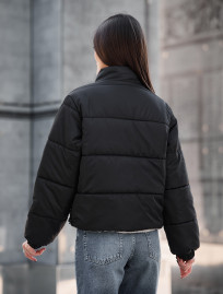 Kurtka Staff huxy black & light gray