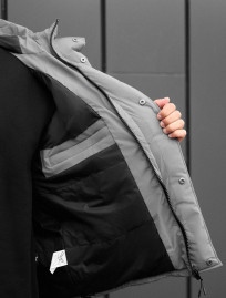 Kurtka zimowa Staff froz gray