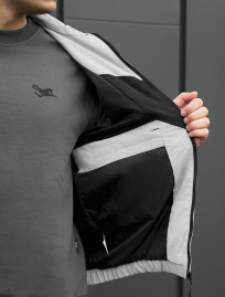 Wiatrówka Staff jex light gray & black