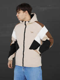 Wiatrówka Staff nix beige logo