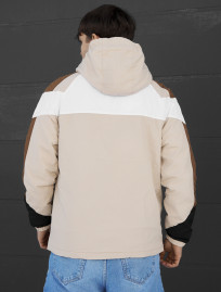 Wiatrówka Staff nix beige logo