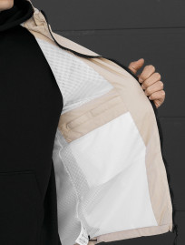 Wiatrówka Staff nix beige logo