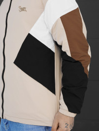 Wiatrówka Staff nix beige logo