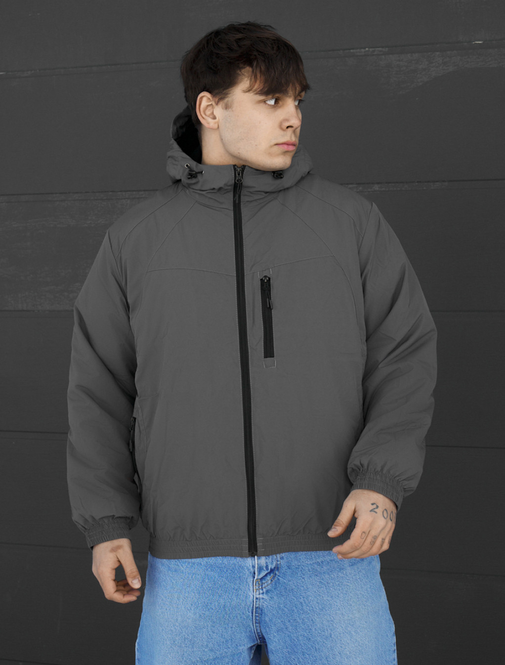 Kurtka Staff da gray