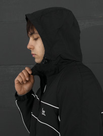 Wiatrówka Staff qon black reflective