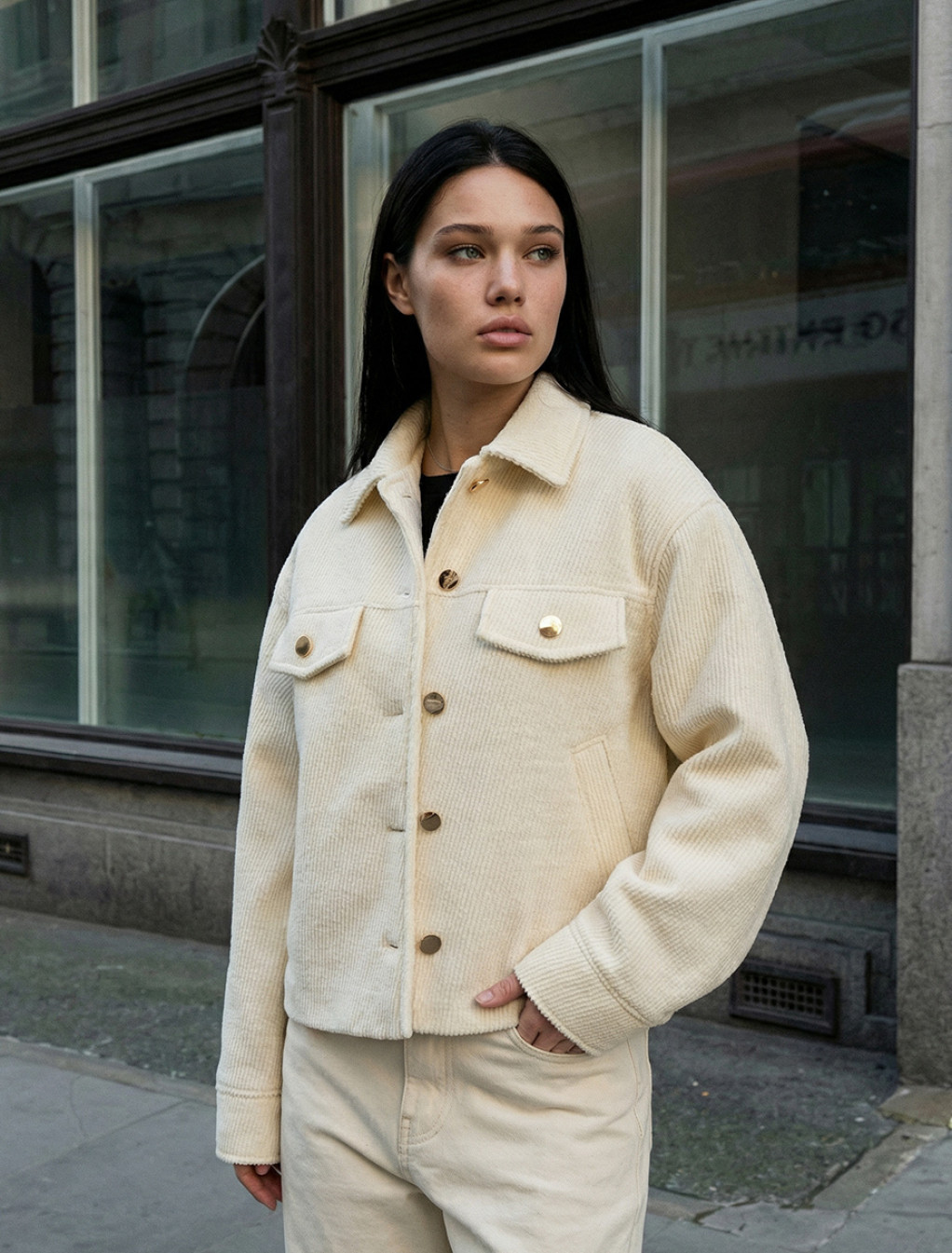 Kurtka-koszula Staff ri milk