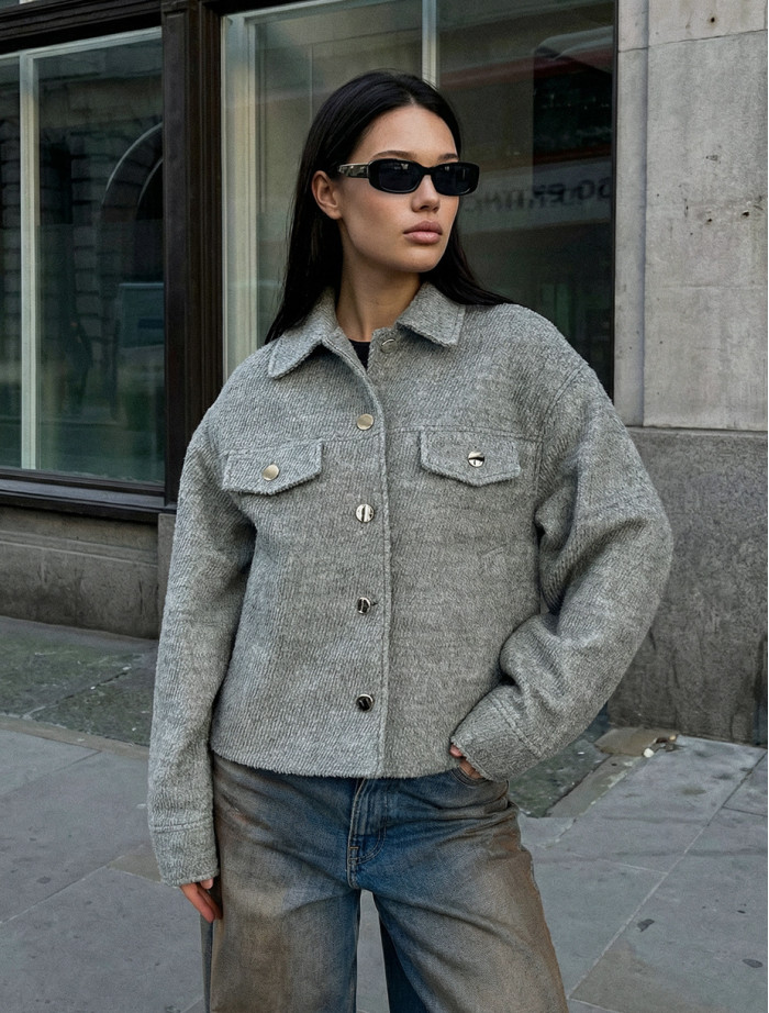 Kurtka-koszula Staff ri gray