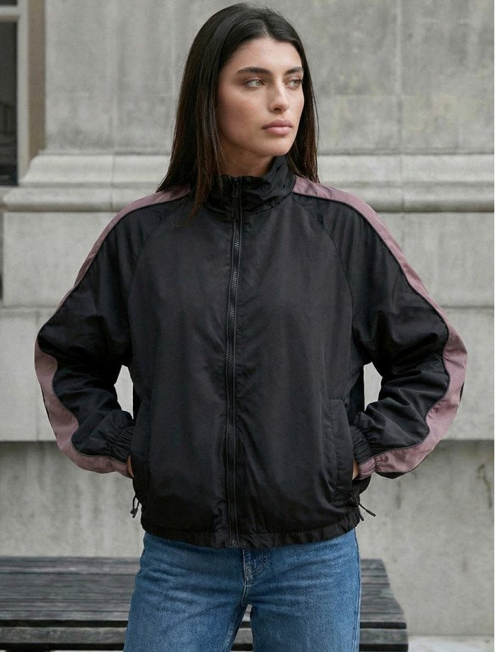 Wiatrówka Staff re black & light brown