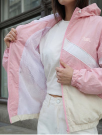 Wiatrówka Staff ni pink & light reflective oversize