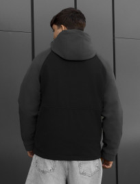 Kurtka soft shell Staff dark gray & black