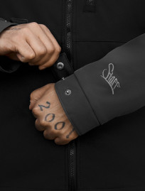 Kurtka soft shell Staff dark gray & black