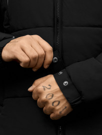 Kurtka zimowa Staff soi black logo reflective