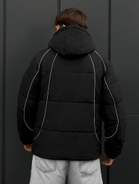 Kurtka zimowa Staff soi black logo reflective
