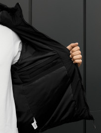Kurtka zimowa Staff soi black logo reflective