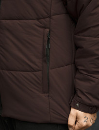 Kurtka zimowa Staff aro brown logo