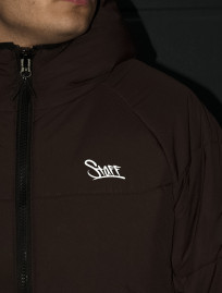 Kurtka zimowa Staff aro brown logo
