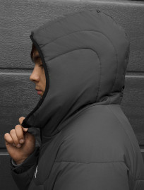 Kurtka zimowa Staff aro dark gray logo
