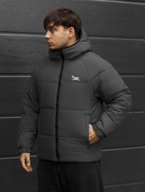 Kurtka zimowa Staff aro dark gray logo