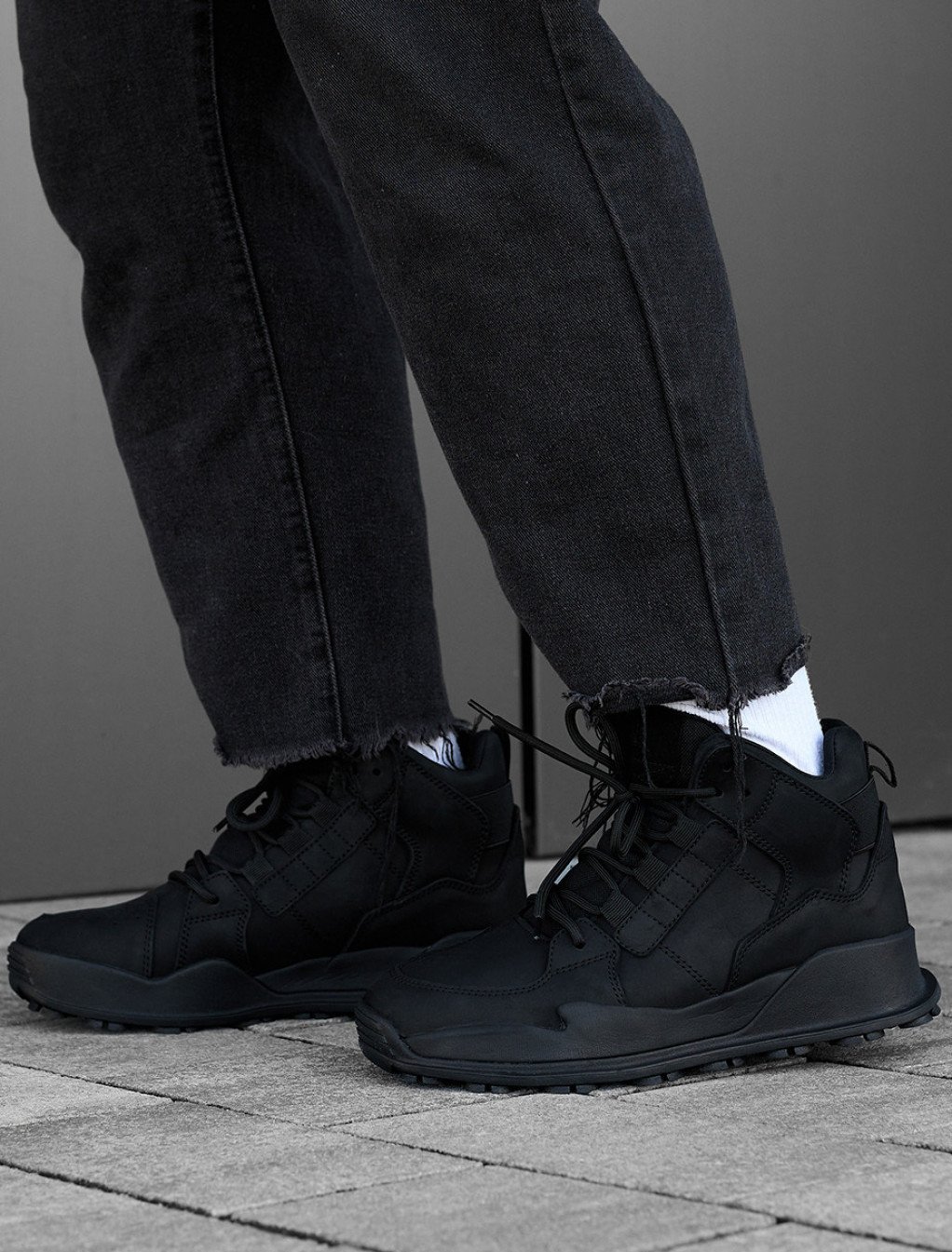 Sneakersy zimowe Staff black3