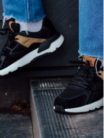 Sneakersy Staff black & beige