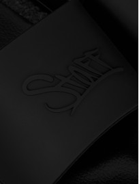 Klapki Staff Staff all black logo