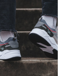 Sneakersy Staff gray reflective