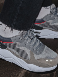 Sneakersy Staff gray reflective